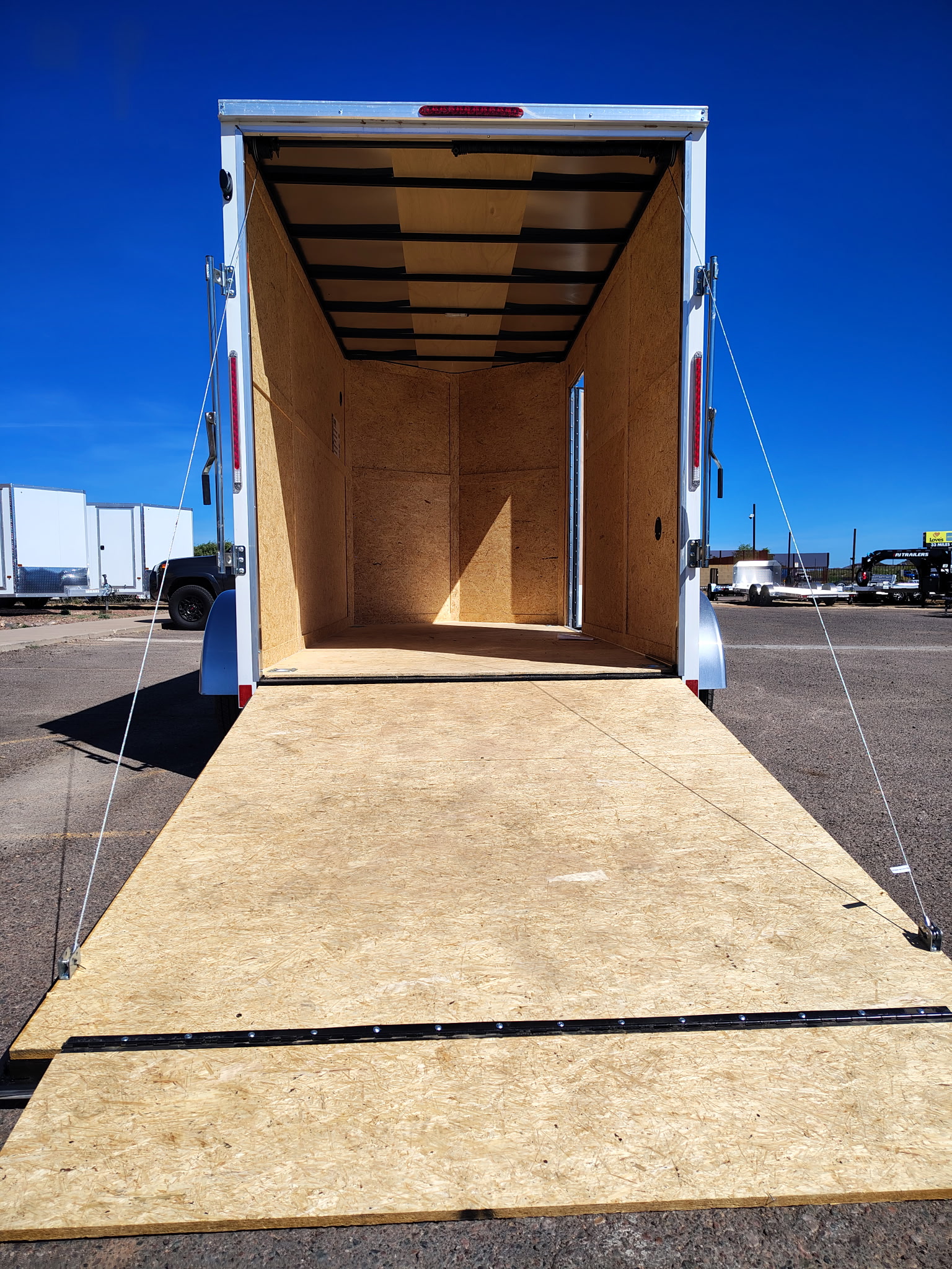 Compass 12x6 Jasper SE, 7K GVWR, Ramp Door - Stock #CMP2563 - Image 1 of 6
