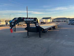 P.J. Trailers 36' Gooseneck Low-Pro Low-Pro with Hydraulic Dove, 25K GVWR Stock #PPJ11000 - Thumbnail 1