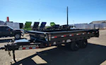 Norstar 16x96 IronBull Tandem Axle Deckover Dump, 15K GVWR, 18" Fold Down Sides Stock #NST1508 - Thumbnail 2