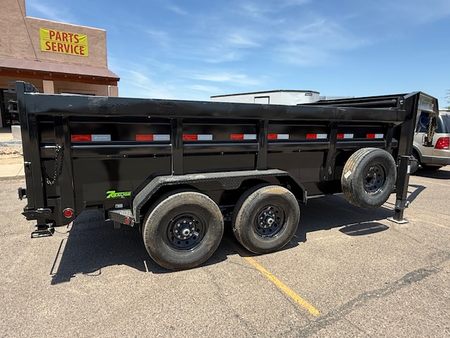 Load Trail 14x83 Gooseneck, Tandem Axle, 14K GVWR, Low-Pro Dump, 36" Sides - Stock #LTD905 - Image 2 of 6