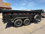 Load Trail 14x83 Gooseneck, Tandem Axle, 14K GVWR, Low-Pro Dump, 36" Sides Stock #LTD905 - Thumbnail 2