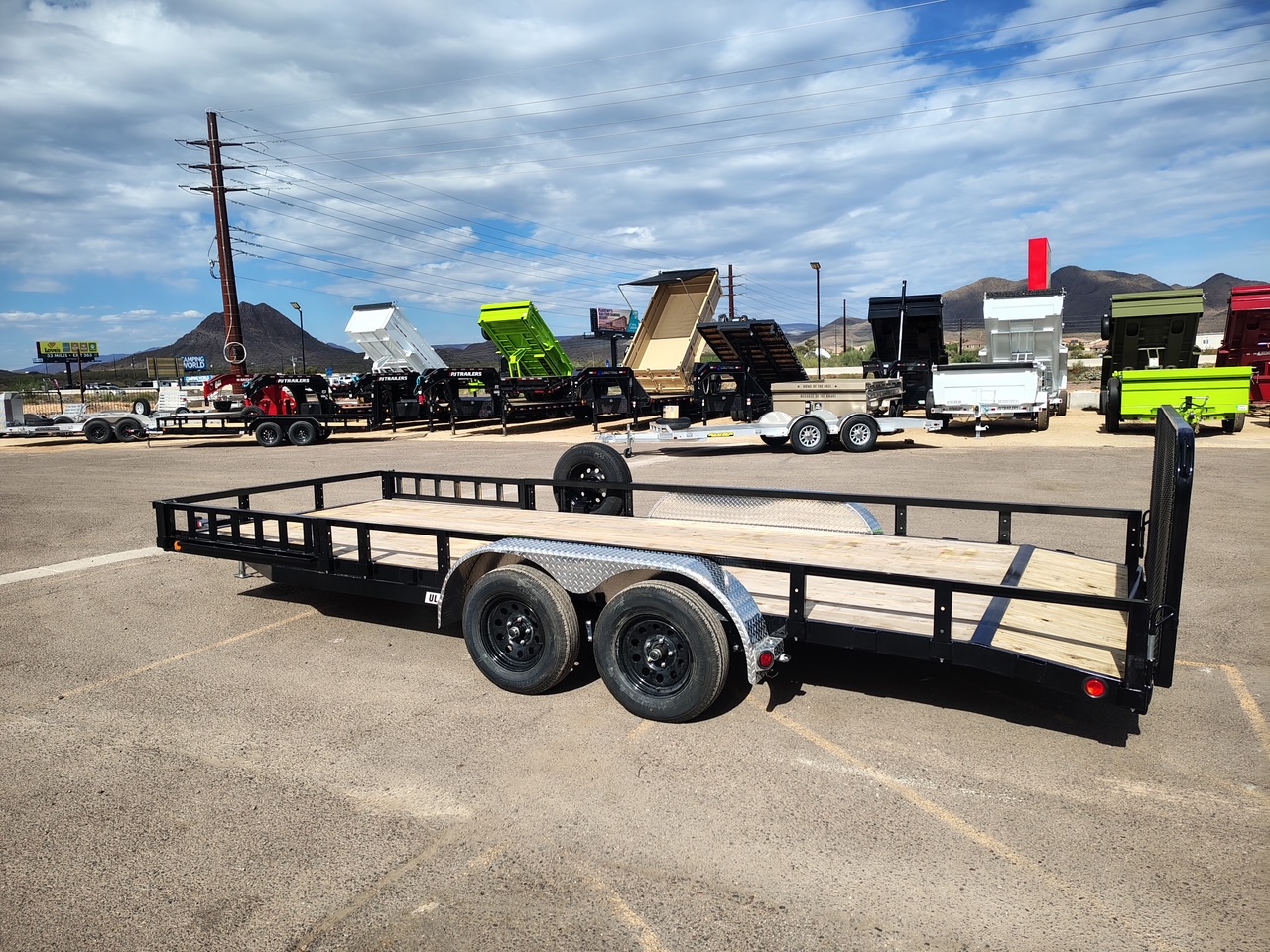 P.J. Trailers 20x83 Tandem Axle, 7K GVWR, Channel Utility - Stock #PPJ11182 - Image 8 of 9