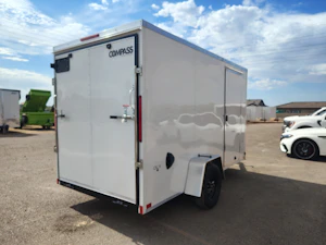 Compass 12x6 Indigo DLX, 3K GVWR, Ramp Door