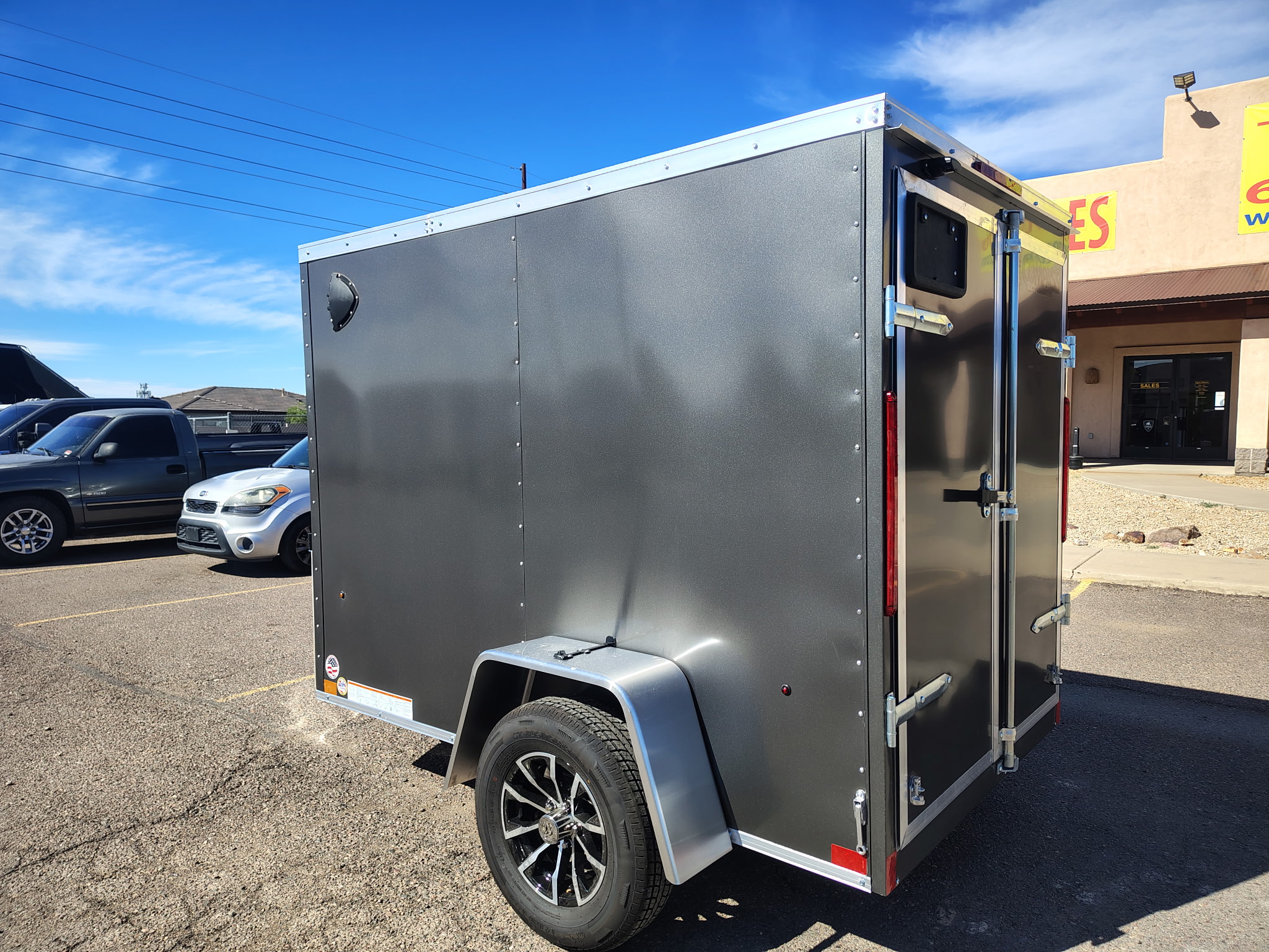 Compass 08x5 Indigo DLX, 3K GVWR, Ramp Door - Stock #CMP2836 - Image 4 of 6