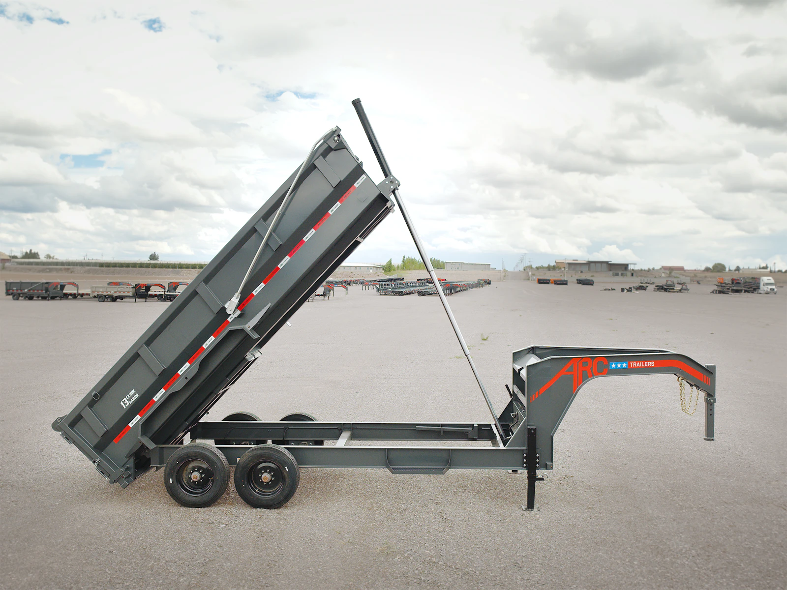 A-GDH — Gooseneck 20K Heavy Duty Dump Trailer - Image 9