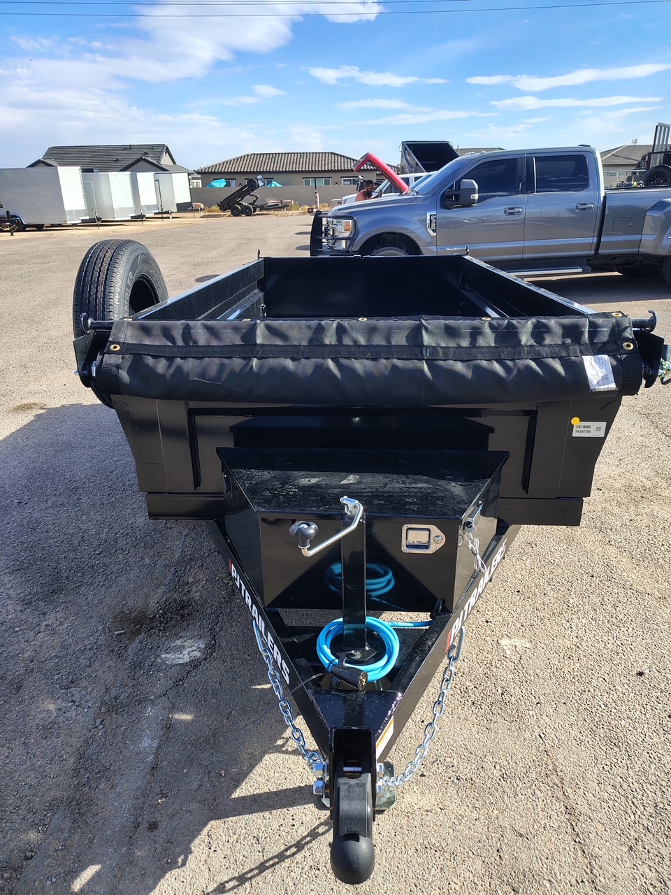 P.J. Trailers 10X60 Utility Dump, Tandem Axle, 7K GVWR - Stock #PJD1671 - Image 8 of 9