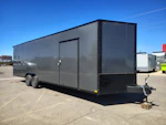 Formula Trailers 28x8.5 Conquest SE Flat Top Sloped V-Nose Enclosed Car Hauler, 10K GVWR, Ramp Door Stock #CMP2906 - Thumbnail 14