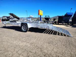 Aluma 15 X78" Aluminum, Single Axle w/ Elec. Brakes,  Bi-Fold Tailgate Stock #USD8766 - Thumbnail 6