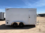 Alcom 14x7 All Aluminum, XLTP2 Enclosed, 7K GVWR, Side Door, Ramp Door Stock #ALC236 - Thumbnail 1