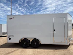 Alcom 16x8.5 All Aluminum XLTP2 Car Hauler, 10K GVWR, Side Door, Ramp Door Stock #ALC267 - Thumbnail 2