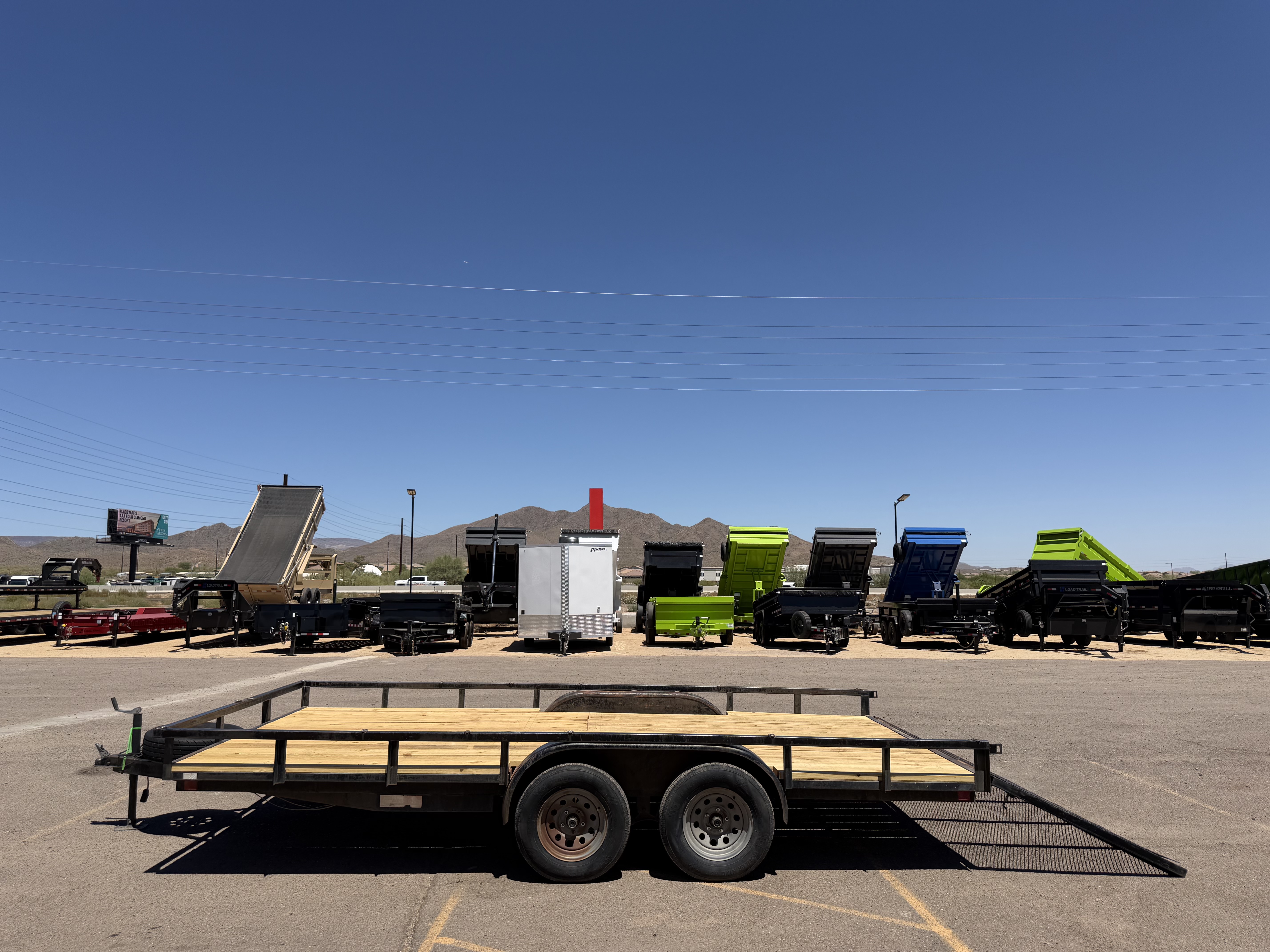 CARSON TRAILERS INC 16x7 Tandem Axle, 7K GVWR, Utility - Stock #USD7901 - Image 5 of 9