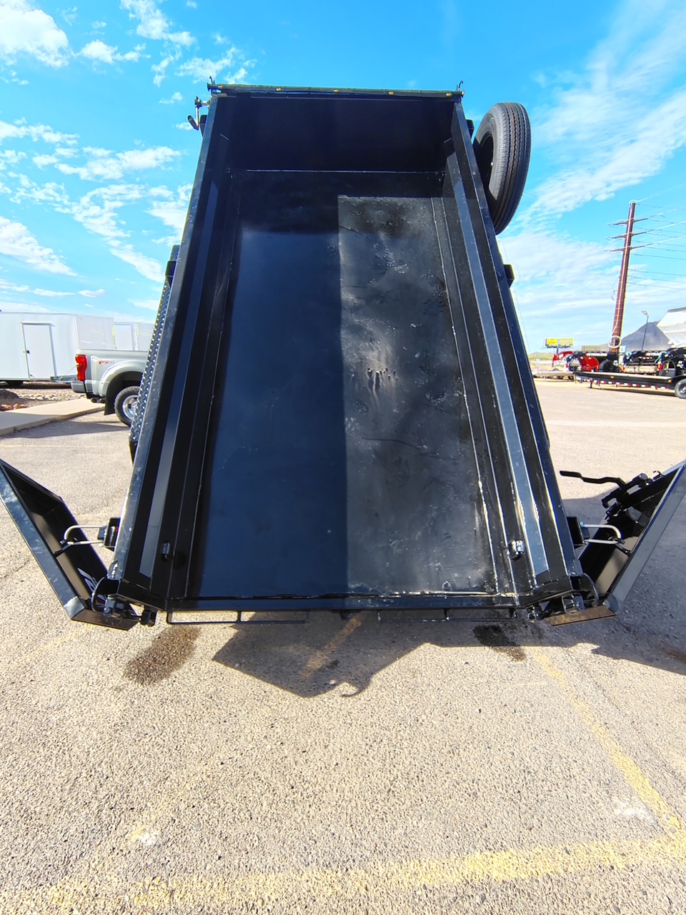 P.J. Trailers 10X60 Utility Dump, Tandem Axle, 7K GVWR - Stock #PJD1671 - Image 5 of 9