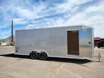 Alcom 20x8.5 All Aluminum XLT-P Car Hauler, Limited Model, 10K GVWR, Ramp Door Stock #ALC264 - Thumbnail 1
