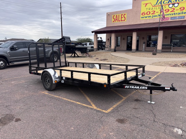 P.J. Trailers 14x83 Single Axle, 3K GVWR, Channel Utility - Stock #PPJ11017 - Image 1 of 5
