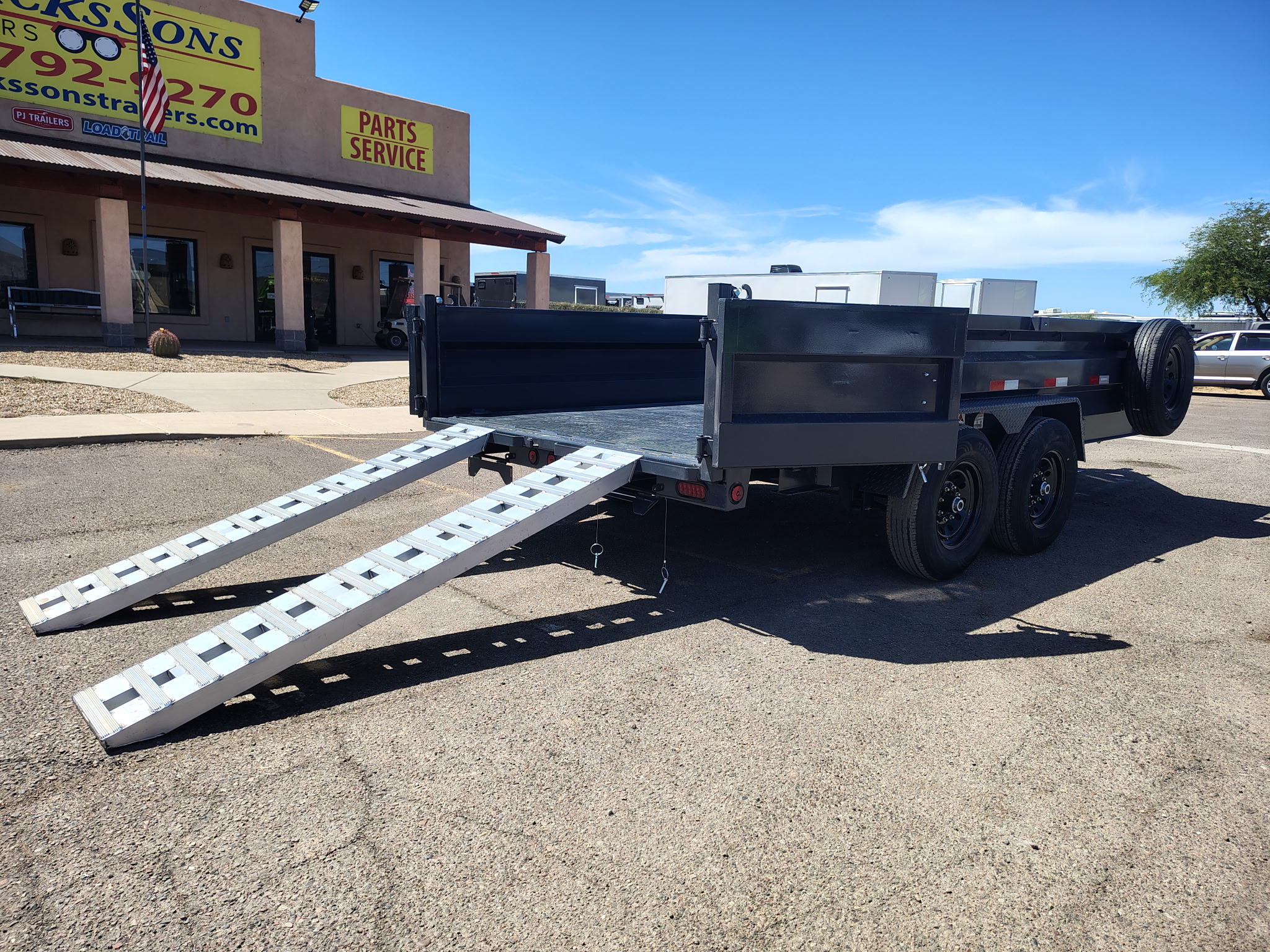 Norstar 16x83 Ironbull Tandem Axle Dump, 15K GVWR, 24" Sides - Stock #NST1459 - Image 4 of 12