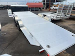 Aluma 20x82 All Aluminum, 10K GVWR, Tandem Axle, XL Tilt w/ Cargo Box (8220H-XL-TILT-TA-RTD-CB) Stock #ALU410 - Thumbnail 1