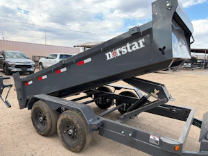 Norstar 12x72 Norstar Tandem Axle Dump, 10K GVWR, 20" Sides