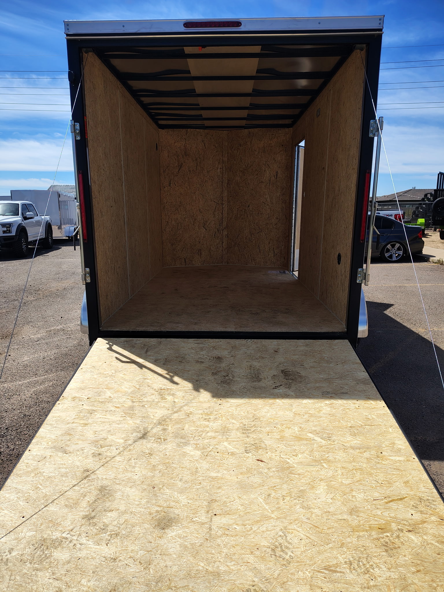 Compass 12x7 Indigo DLX, 7K GVWR, Ramp Door - Stock #CMP2848 - Image 3 of 7