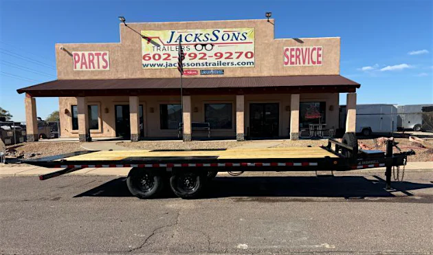Norstar 22x102 IronBull, Tandem Axle, 14K GVWR, Deckover Tilt - Stock #NS610 - Image 1 of 7 Norstar 22x102 IronBull, Tandem Axle, 14K GVWR, Deckover Tilt - Stock #NS610 - Image 1 of 7