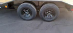 P.J. Trailers 20x102" Tandem Axle, 10K GVWR, Drive Over Fenders, Buggy Hauler Stock #PPJ11151 - Thumbnail 5
