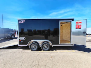 EZ Hauler 7'x14' Enclosed Cargo Trailer w/ Rear Ramp Door (NXT)