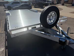 Aluma 20x102" All Aluminum Wide Body, 10K GVWR, Heavy Tandem Axle, Drive-Over-Fenders (WB20H-TA-EL-DOF-R-RR-RTD) Stock #ALU304 - Thumbnail 6