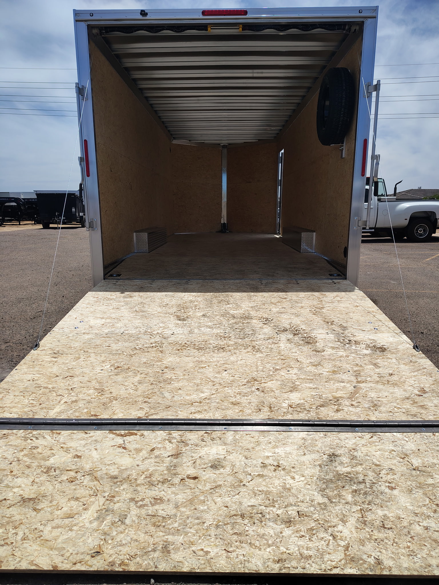 EZ Hauler 8.5'x20' XLT-P Aluminum Car Hauler w/ Rear Ramp Door (NXTCH)
