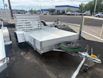 Aluma 10x63 All Aluminum, 2K GVWR, Single Axle, W/ Tailgate (6310ESA-S-TG) Stock #ALU400 - Thumbnail 3