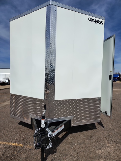 Compass 16x7.5 Jasper SE, 7K GVWR, 6" Extra Height, D-Rings, Ramp Door - Stock #CMP2763 - Image 2 of 6
