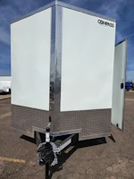 Compass 16x7.5 Jasper SE, 7K GVWR, 6" Extra Height, D-Rings, Ramp Door Stock #CMP2763 - Thumbnail 2