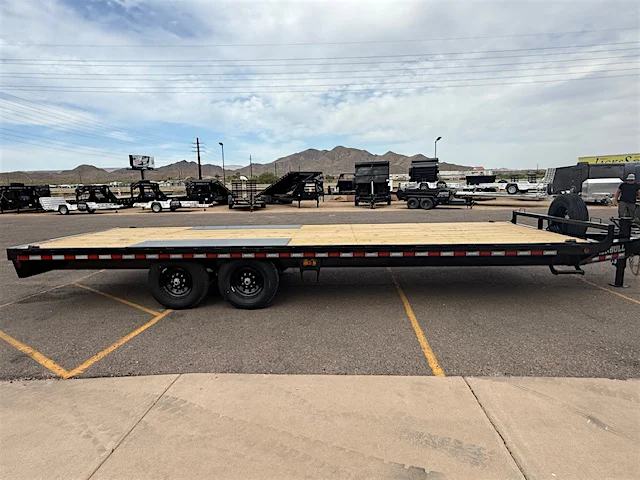 Iron Bull Iron Bull 24'x102" Pintle Deckover Equipment Trailer (FDP) - Stock #NS609 - Image 1 of 5 Iron Bull Iron Bull 24'x102" Pintle Deckover Equipment Trailer (FDP) - Stock #NS609 - Image 1 of 5