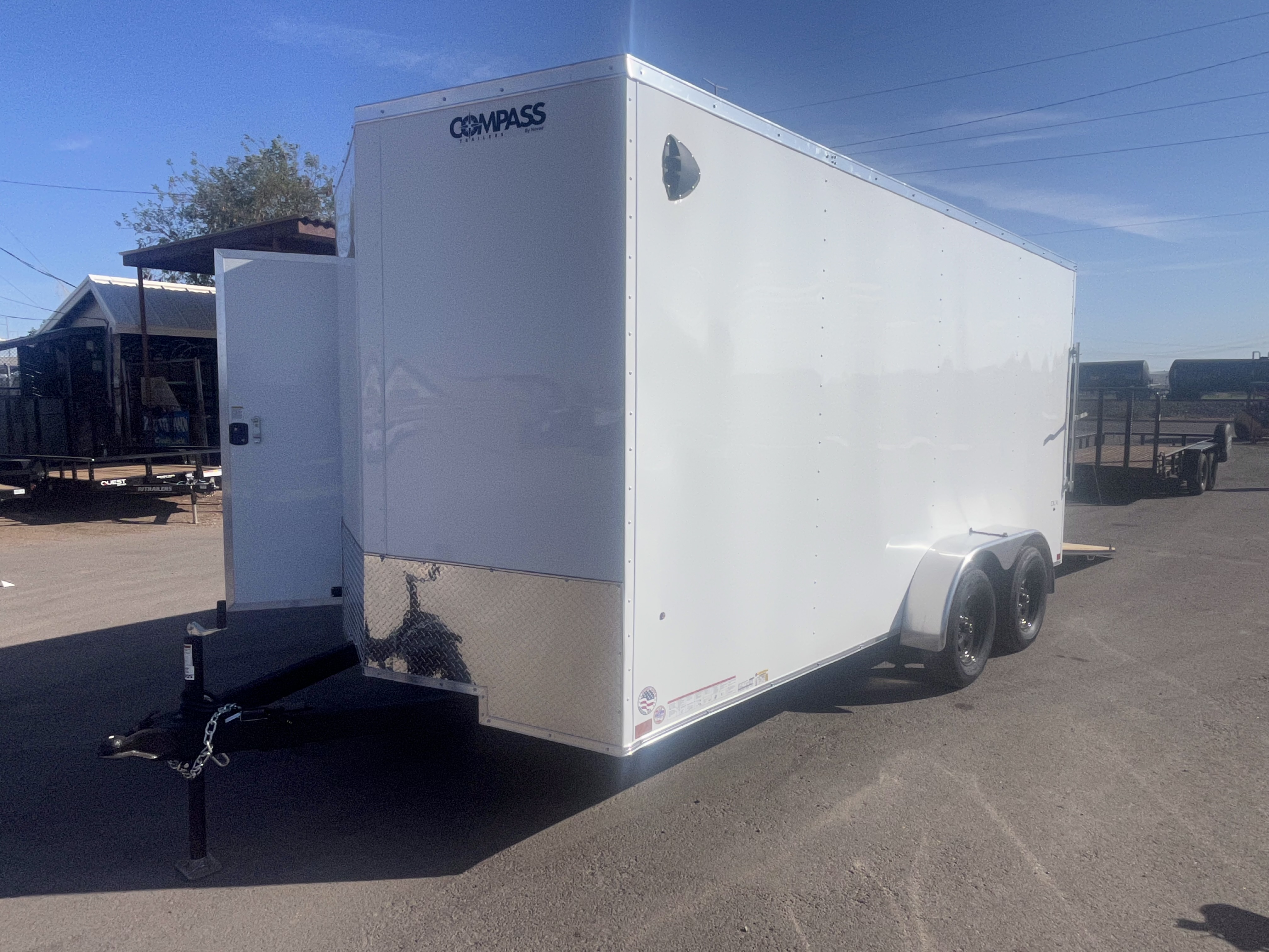 Compass 16X7 Indigo DLX, 7K GVWR, Ramp Door