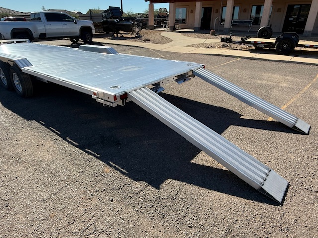 Aluma 28x102" All Aluminum Wide Body, 10K GVWR, Heavy Tandem Axle, Drive-Over-Fenders (WB28H-TA-EL-DOF-R-RR-RTD) - Stock #ALU362 - Image 6 of 12