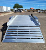 Aluma 14x80 All Aluminum, 8.5K GVWR, Tandem Axle, Straight Tailgate (8014TA-EL-TG-RTD) Stock #ALU372 - Thumbnail 5
