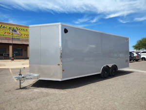 Alcom 20x8.5 All Aluminum XLT-P Car Hauler, Limited Model, 10K GVWR, Ramp Door