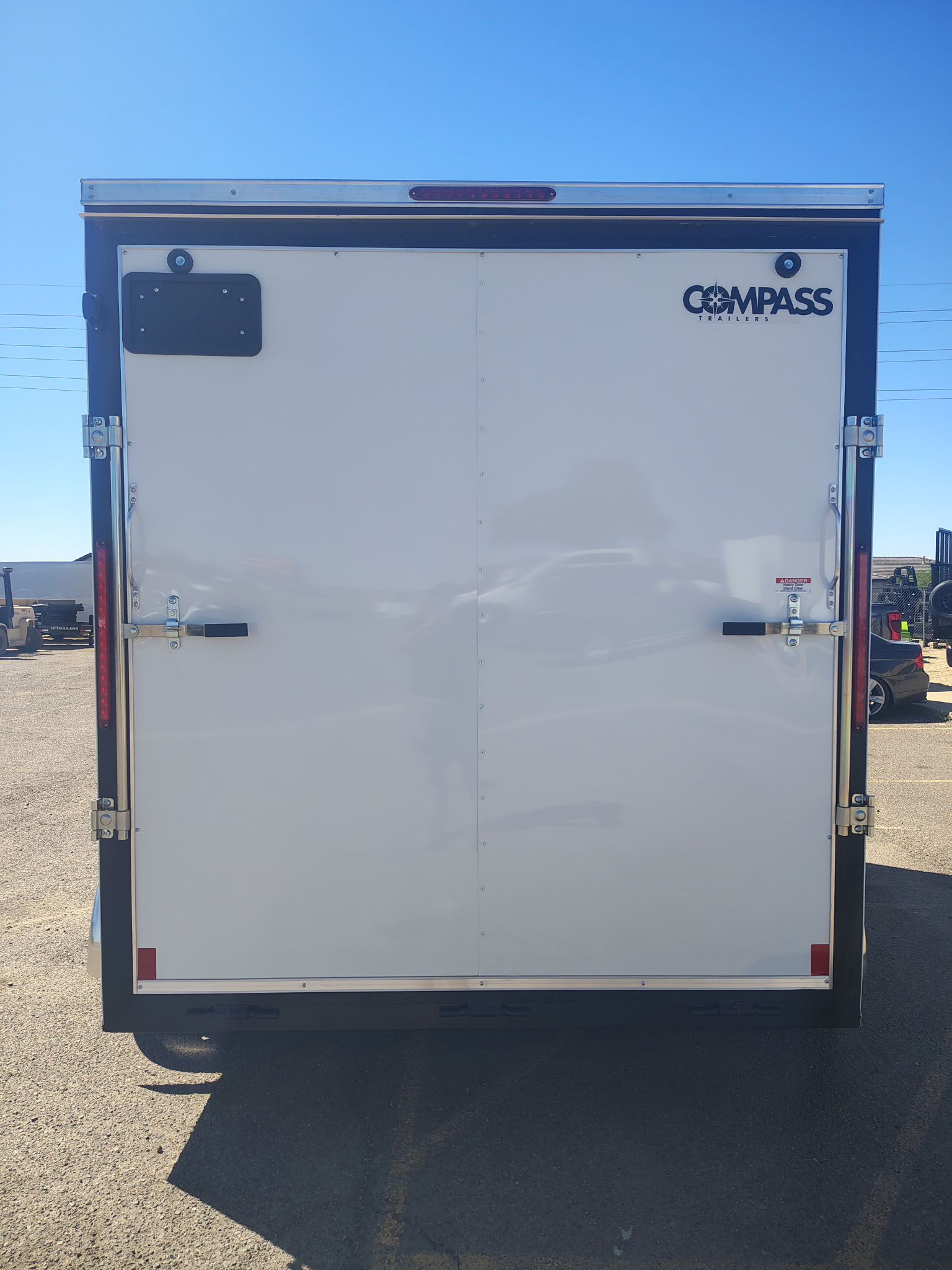Compass 12x7 Indigo DLX, 7K GVWR, Ramp Door - Stock #CMP2842 - Image 2 of 6