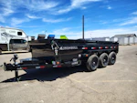 Norstar 16x83 IronBull Triple Axle Dump, 21K GVWR, 24" Sides Stock #NST1513 - Thumbnail 12