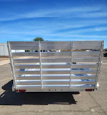 Aluma 14x80 All Aluminum, 8.5K GVWR, Tandem Axle, Straight Tailgate (8014TA-EL-TG-RTD) Stock #ALU372 - Thumbnail 7