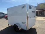 Alcom 10x6 All Aluminum XLT-P2 Enclosed, 3K GVWR, Limited Edition, Ramp Door Stock #ALC224 - Thumbnail 4