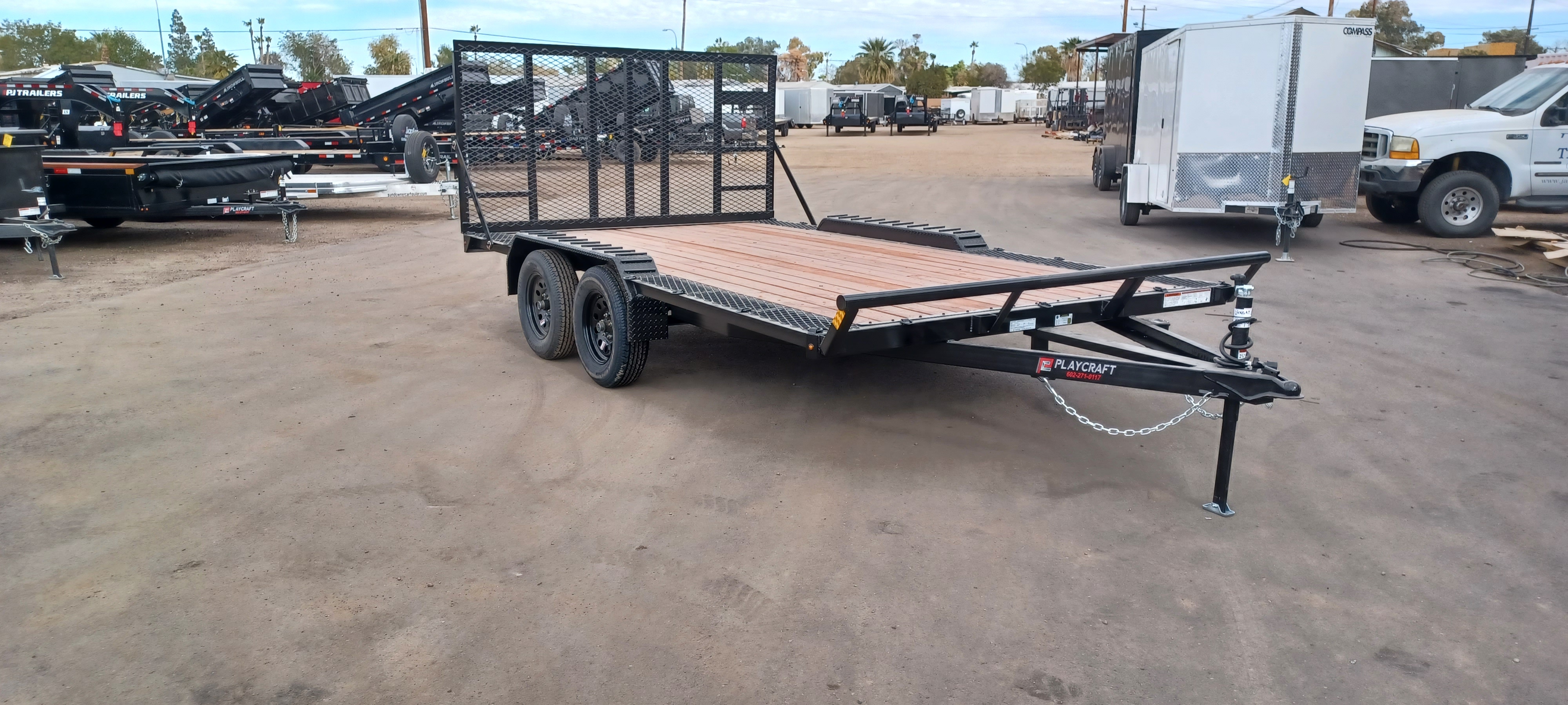 Sun Country Trailers 14x102 Playcraft Side x Side, 7K GVWR, Drive Over Fenders - Stock #PLC0886 - Image 2 of 9