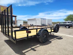 Texas Bragg 12x72 Utility Single Axle, 3K GVWR Stock #TXB008 - Thumbnail 2