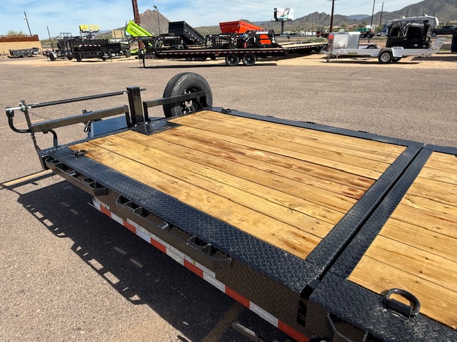 Norstar 24x83 Ironbull Tandem Axle, 14K GVWR, Low-Pro Gravity Tilt - Stock #NS528 - Image 7 of 11