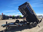 P.J. Trailers 14x83 Tandem Axle, 15,400 GVWR, Low Pro Dump, 24" Sides, 14 Ply Tires Stock #PJD1667 - Thumbnail 6