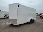 Alcom 16x7 All Aluminum XLT-P Enclosed, 7K GVWR, Limited Edition, Ramp Door Stock #ALC239 - Thumbnail 3