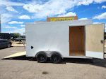 Compass 14x7 Indigo DLX, 7K GVWR, Ramp Door Stock #CMP2851 - Thumbnail 2