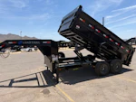 Load Trail 14x83 Gooseneck, Tandem Axle, 14K GVWR, Low-Pro Dump, 36" Sides Stock #LTD905 - Thumbnail 4