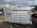 Aluma 18x80 All Aluminum, 8.5K GVWR, Tandem Axle, W/ Tailgate (8018TA-EL-R-TG-RTD) Stock #ALU401 - Thumbnail 2
