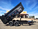 Norstar 14x83 IronBull Tandem Axle Dump, 15K GVWR, 48" Sides, Solar Charger, 14 Ply Tires Stock #NST1400 - Thumbnail 2