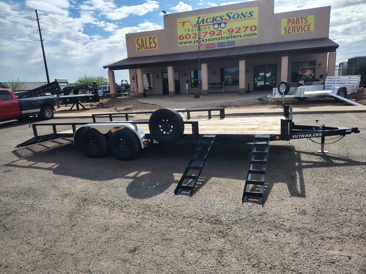 P.J. Trailers 20x83 Tandem Axle, 7K GVWR, Channel Utility - Stock #PPJ11182 - Image 2 of 9