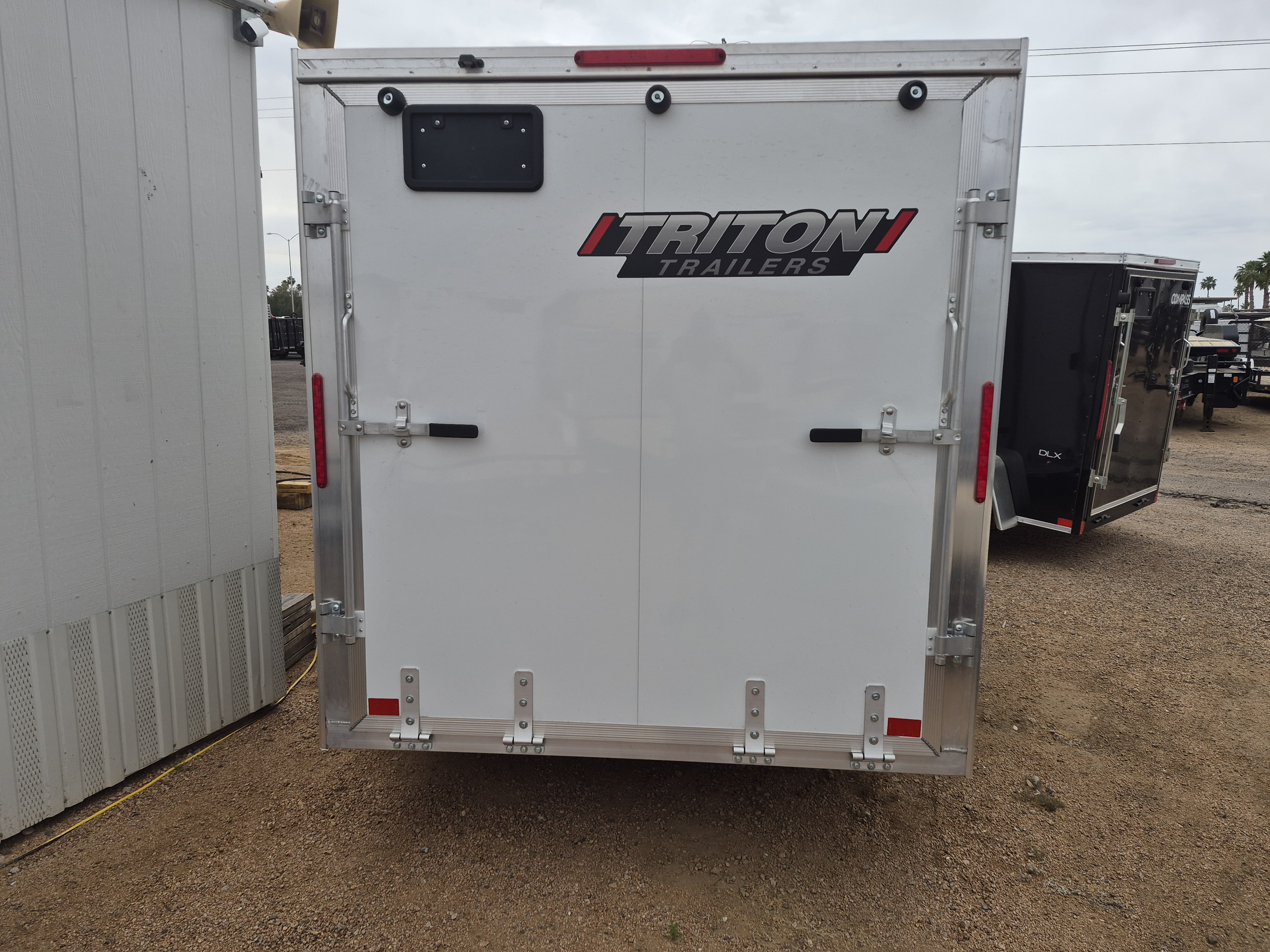 Alcom 12x6 All Aluminum NXT Enclosed, 3K GVWR, Side Door, Ramp Door - Stock #ALC255 - Image 4 of 4